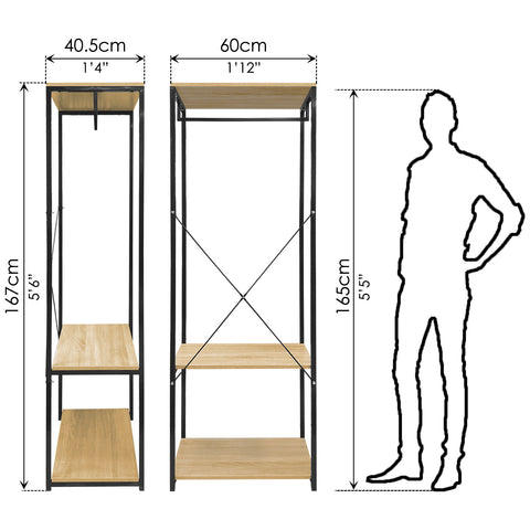 Open Wardrobe - Asters Maldives