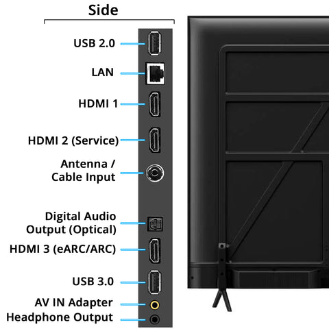 TV (4K UHD) - 85" - Asters Maldives