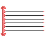 Clothes Hanger - Asters Maldives