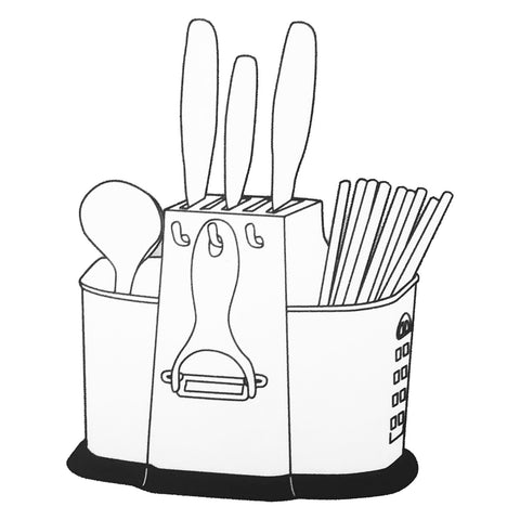 Cutlery Holder - Asters Maldives