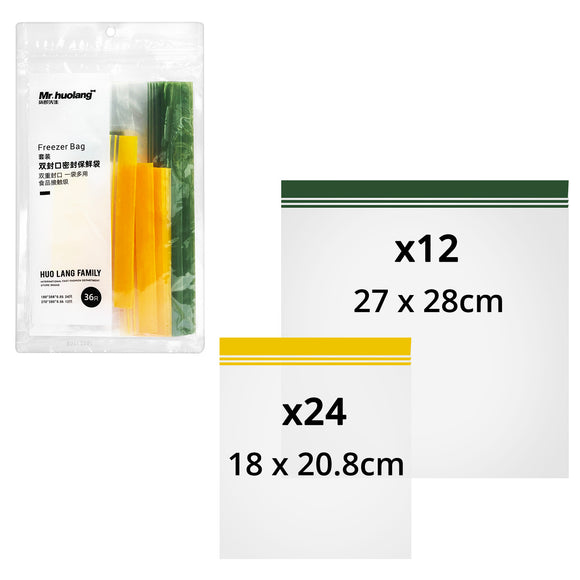 Freezer Bag (36 PCs) - Asters Maldives