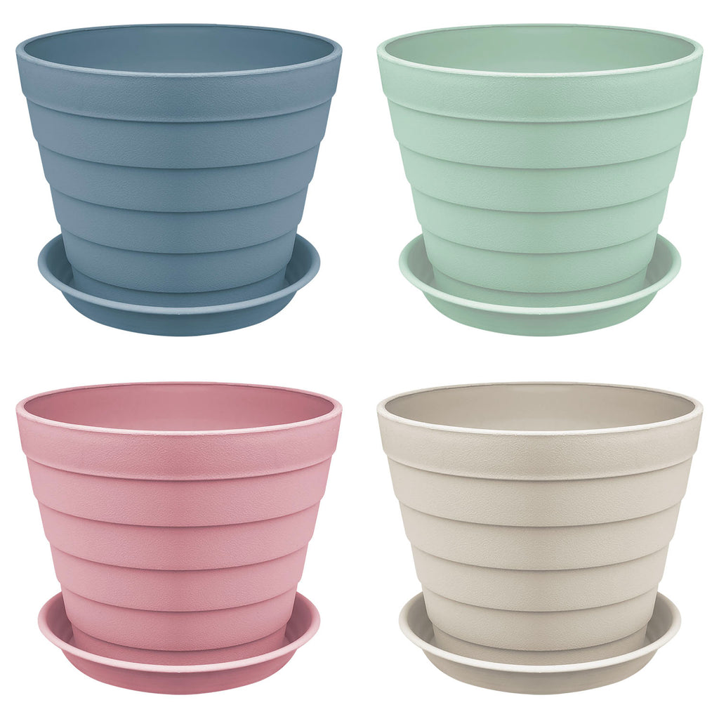 Plant Pot (Ø20 x 17cm) - Asters Maldives