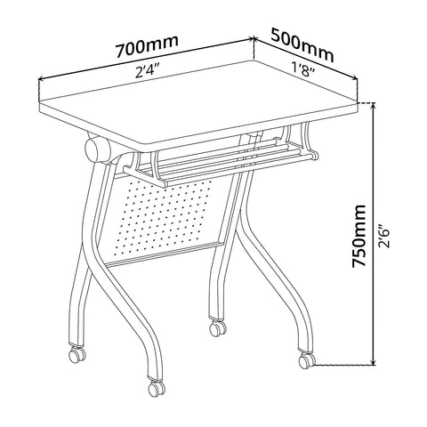 Folding Table (70 x 50cm)