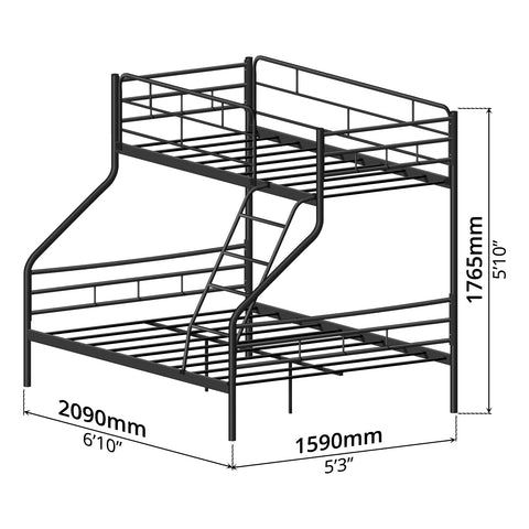 Bunk Bed (Single + Queen) - Asters Maldives