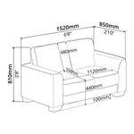 Sofa Set (2 PCs) - Asters Maldives