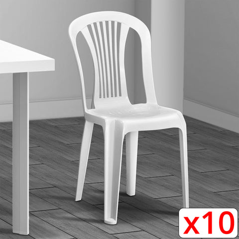 Plastic Chair (10 PCs) - Asters Maldives