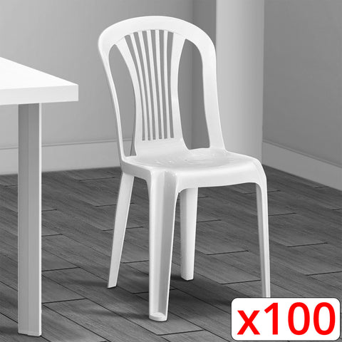Plastic Chair (100 PCs) - Asters Maldives