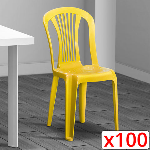 Plastic Chair (100 PCs) - Asters Maldives