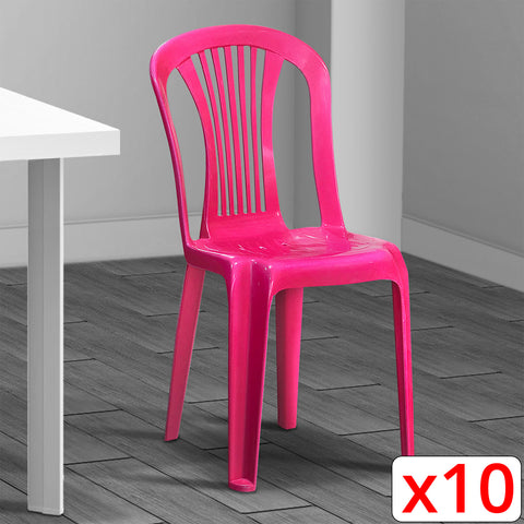Plastic Chair (10 PCs) - Asters Maldives