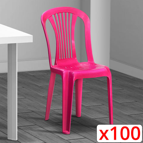 Plastic Chair (100 PCs) - Asters Maldives