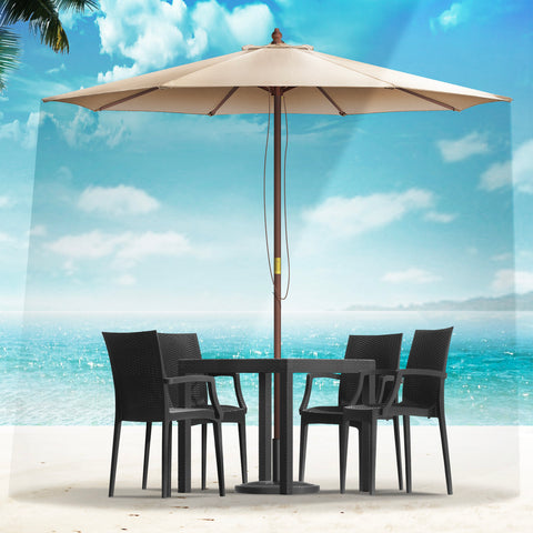 Outdoor Umbrella (Ø8'6") - Asters Maldives