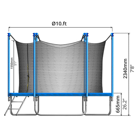 Trampoline (Ø10ft.) - Asters Maldives