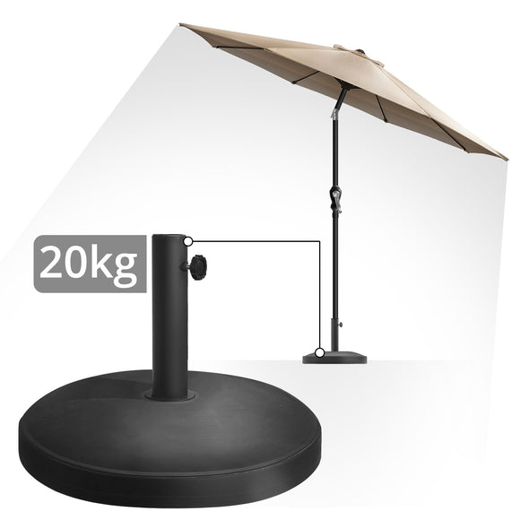 Umbrella with 20kg Base - Asters Maldives