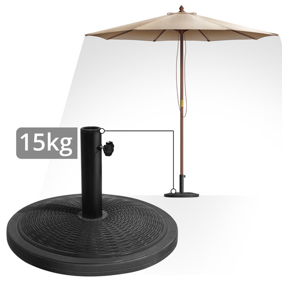 Umbrella with 15kg Base - Asters Maldives