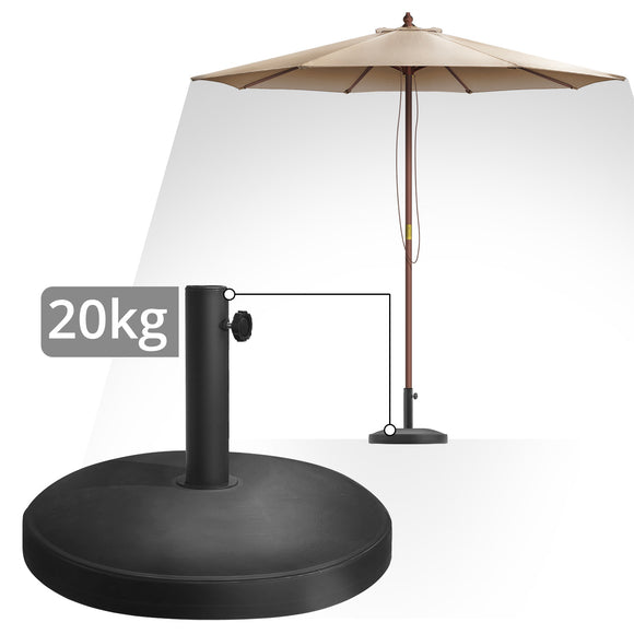 Umbrella with 20kg Base - Asters Maldives