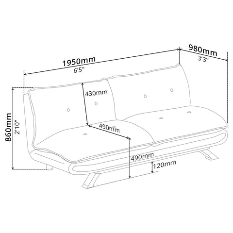 Sofa-Bed - Asters Maldives