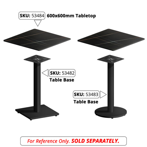 Table Top (600 x 600mm) - Asters Maldives