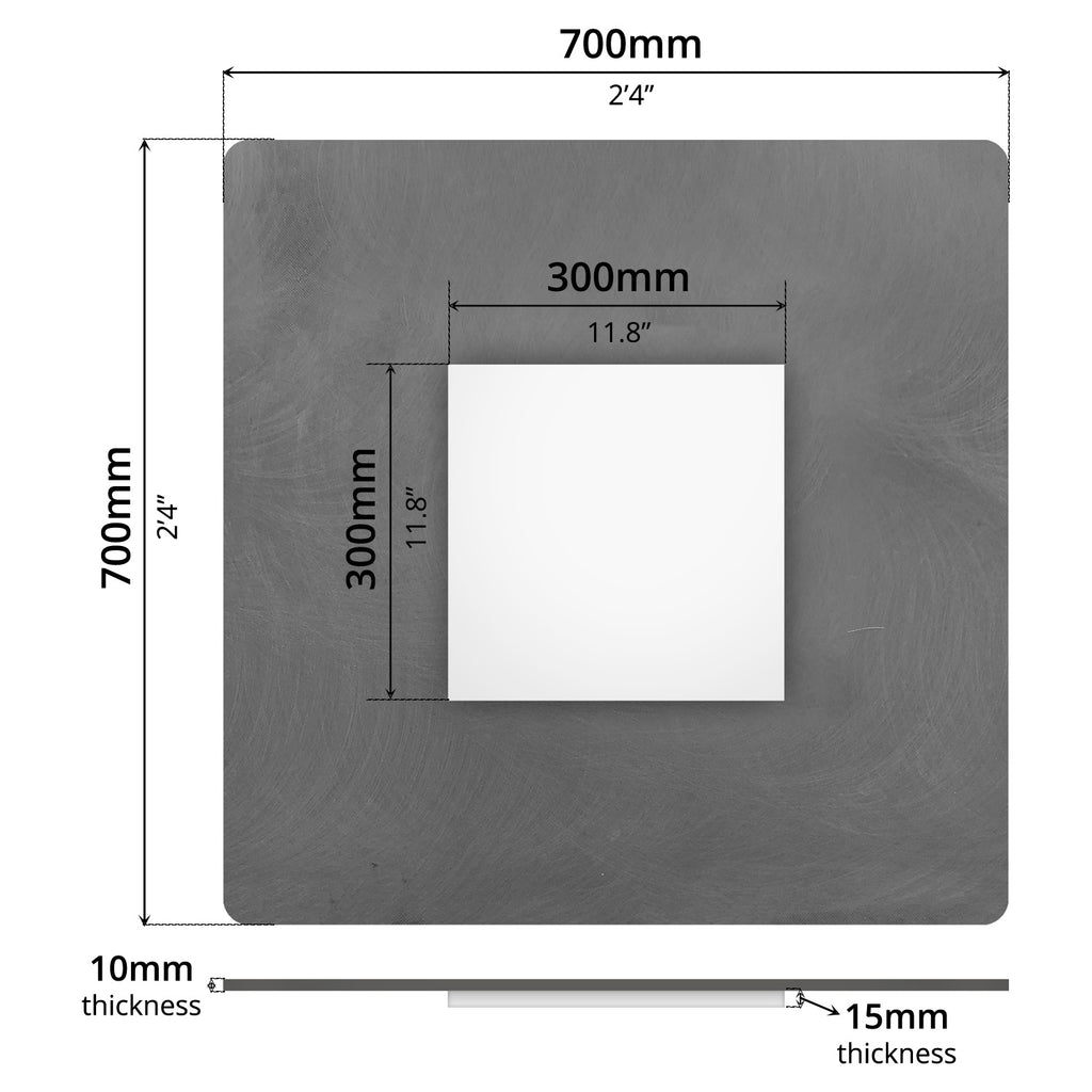 Table Top (700 x 700mm) - Asters Maldives