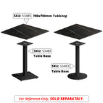 Table Top (700 x 700mm) - Asters Maldives