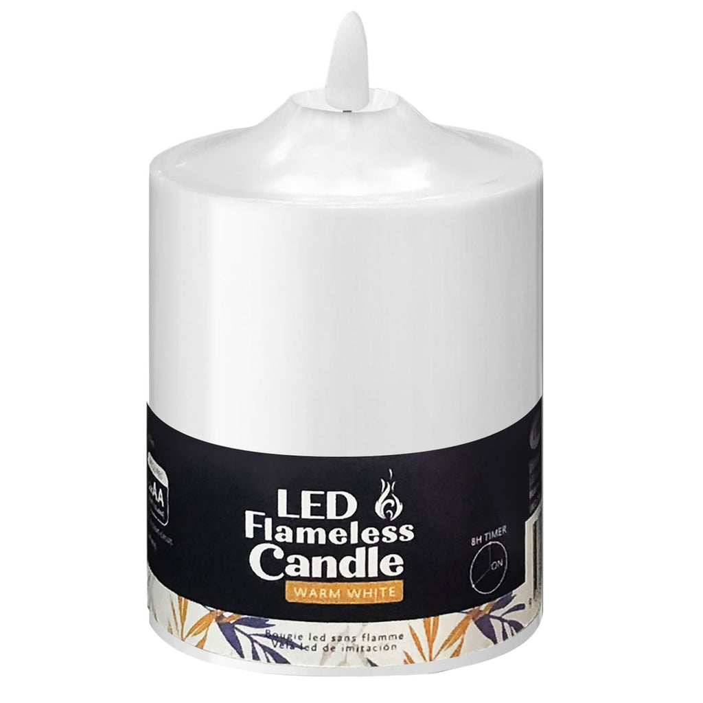 LED Candle (75 x 100mm) - Asters Maldives