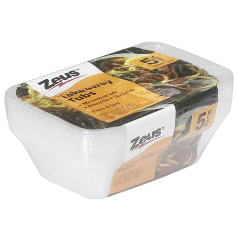 Food Container, 5PCs (750ml) - Asters Maldives