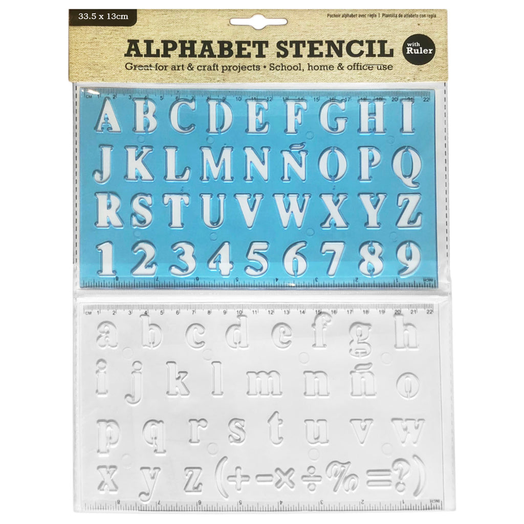 Stencil (2 PCs) - Asters Maldives