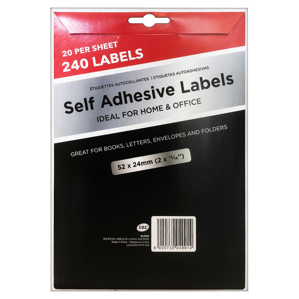 Price Label (240 PCs) - Asters Maldives