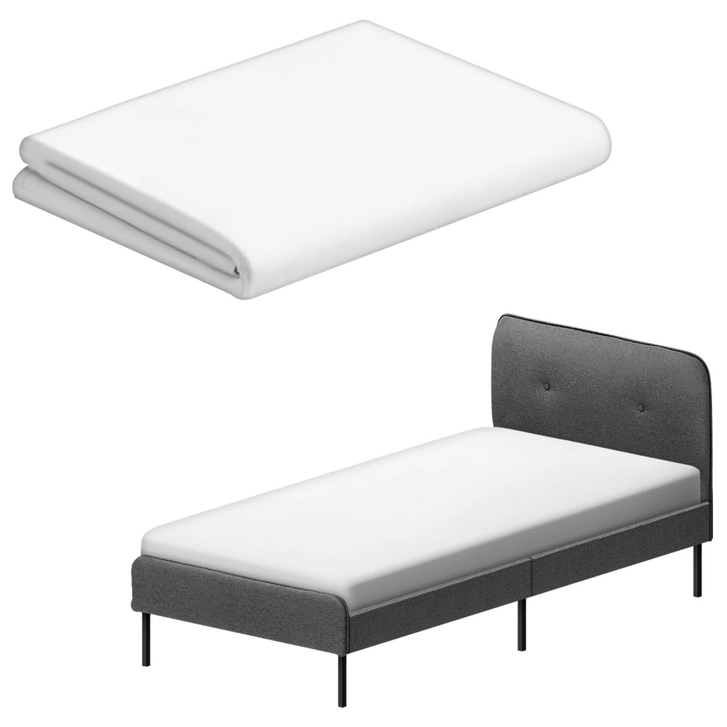 Fitted Sheet, Plain (Single) - Asters Maldives