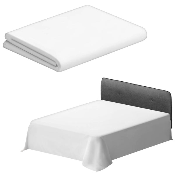 Flat Sheet, 400TC Plain (Queen)