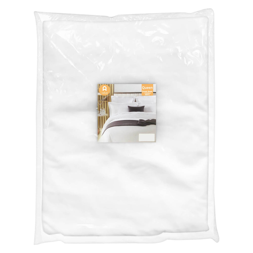 Quilt Cover, Plain (Double/Queen) - Asters Maldives