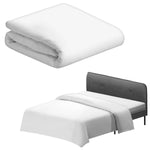 Quilt Cover, Plain (Double/Queen) - Asters Maldives