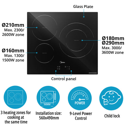 Induction Cooktop - Asters Maldives