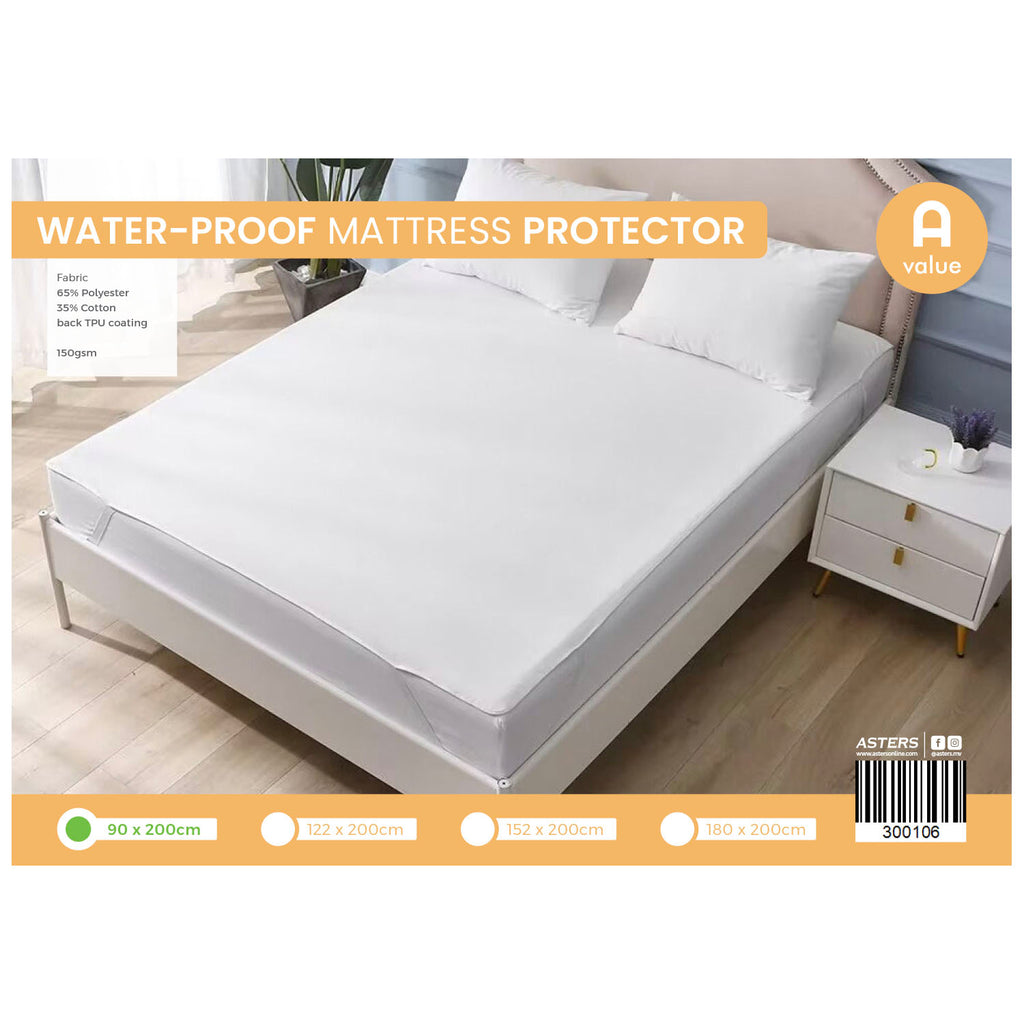 Mattress Protector, Waterproof (Single) - Asters Maldives