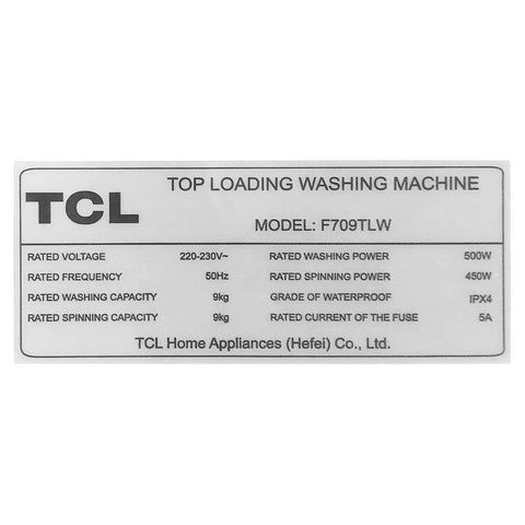 Washing Machine (9kg) - Asters Maldives