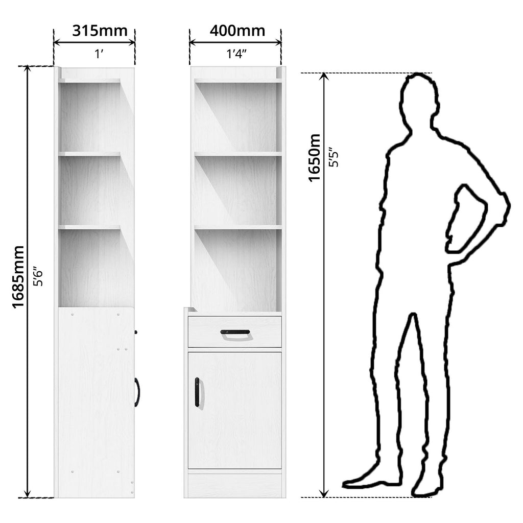 Open Side Cabinet - Asters Maldives