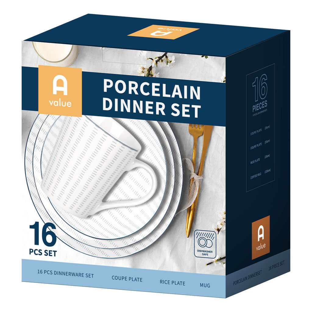 Dinnerware Set (16 PCs)