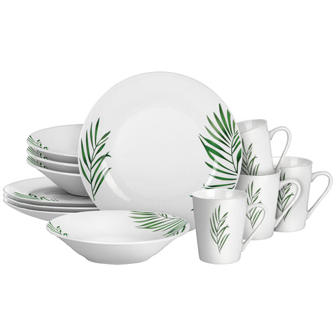 Dinnerware Set (12 PCs) - Asters Maldives