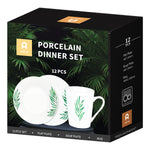 Dinnerware Set (12 PCs) - Asters Maldives