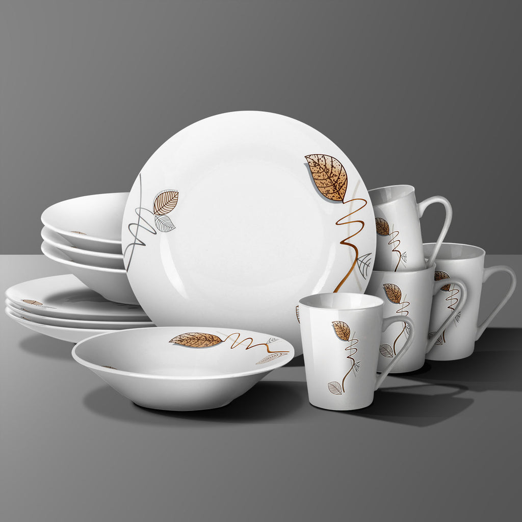 Dinnerware Set (12 PCs) - Asters Maldives