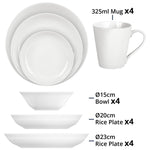 Dinnerware Set (16 PCs) - Asters Maldives