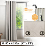 Blackout Curtain (140 x 250cm) - Asters Maldives