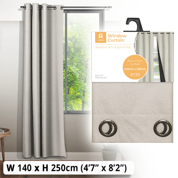 Blackout Curtain (140 x 250cm)