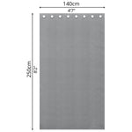 Blackout Curtain (140 x 250cm) - Asters Maldives