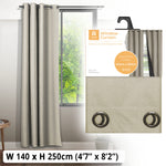 Blackout Curtain (140 x 250cm) - Asters Maldives
