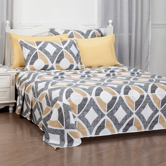 Bedding Set (Queen) - Asters Maldives