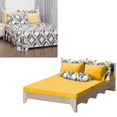 Bedding Set (Queen) - Asters Maldives