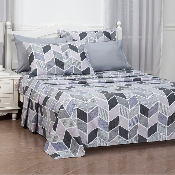 Bedding Set (Queen) - Asters Maldives