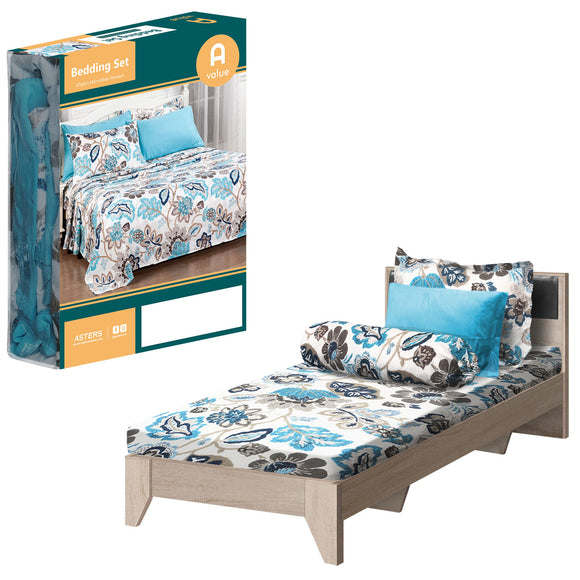 Fitted Sheet Set (Single) - Asters Maldives
