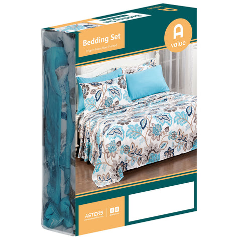 Fitted Sheet Set (Queen) - Asters Maldives