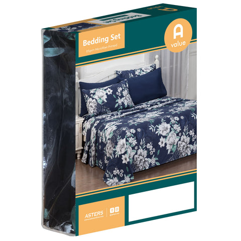 Fitted Sheet Set (Double) - Asters Maldives